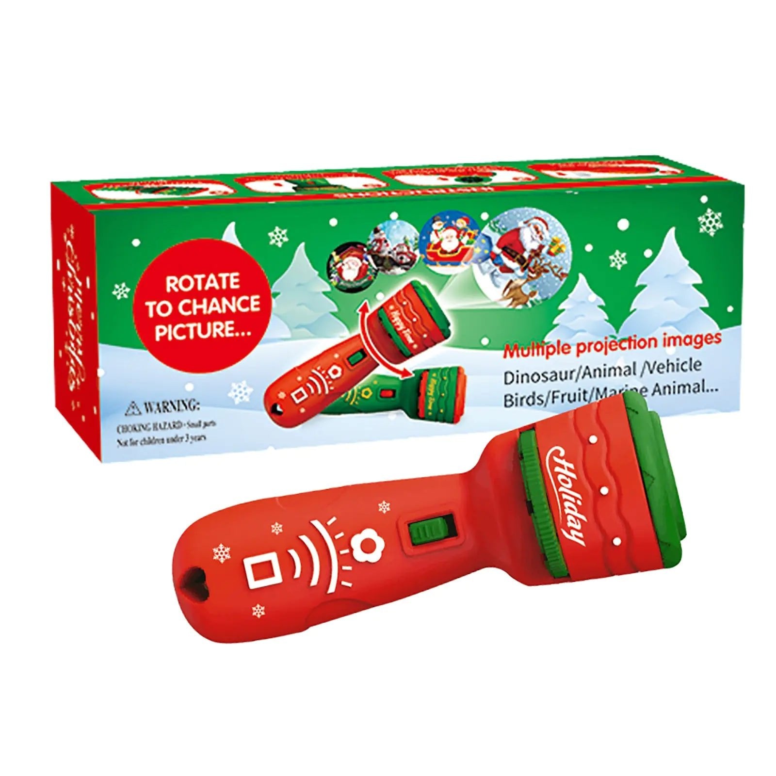 Christmas Flashlight Projection - SensorySoftShop