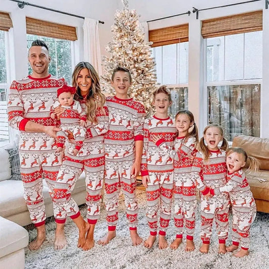 Christmas Pajamas Fall Family Set - SensorySoftShop