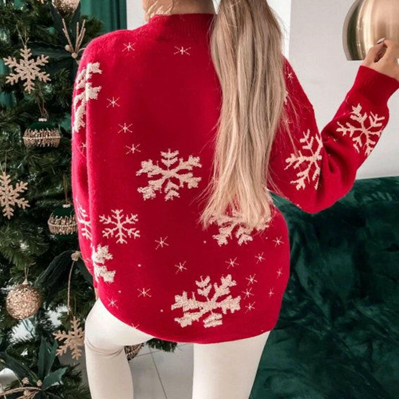Christmas Sweater Snowflake Jumper - SensorySoftShop