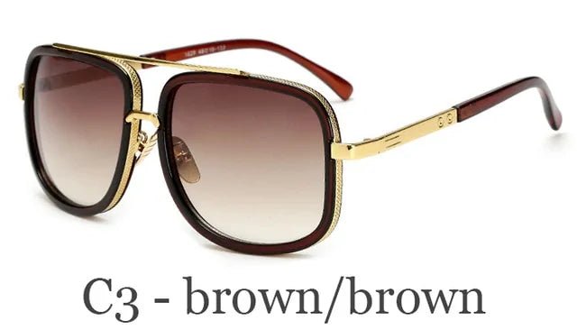 Classic Oversized Men Sunglasses - SensorySoft