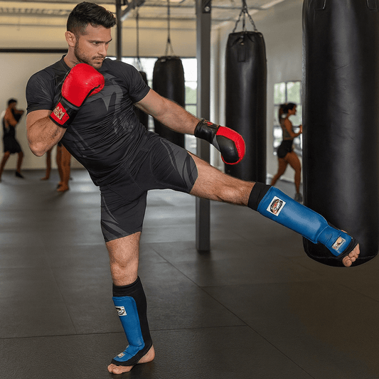 Combat Sports MMA Training Shin Guards - SensorySoftShop