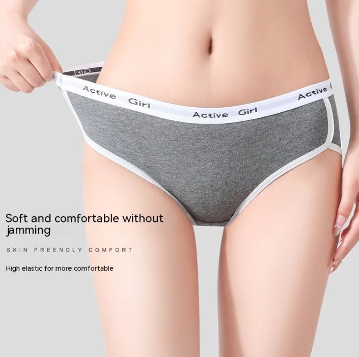 Cotton Underwear Briefs - Active Girl Wear - SensorySoftShop