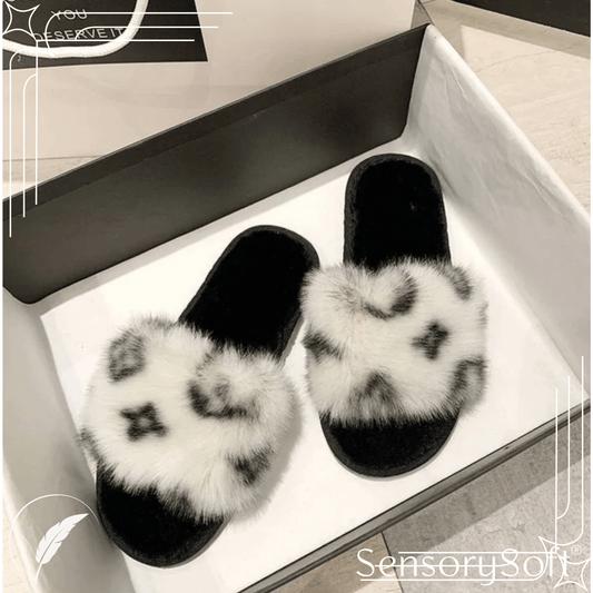 Couple Indoor Winter Household Slippers - SensorySoftShop
