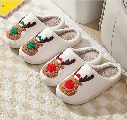Cozy Christmas Slippers - SensorySoftShop