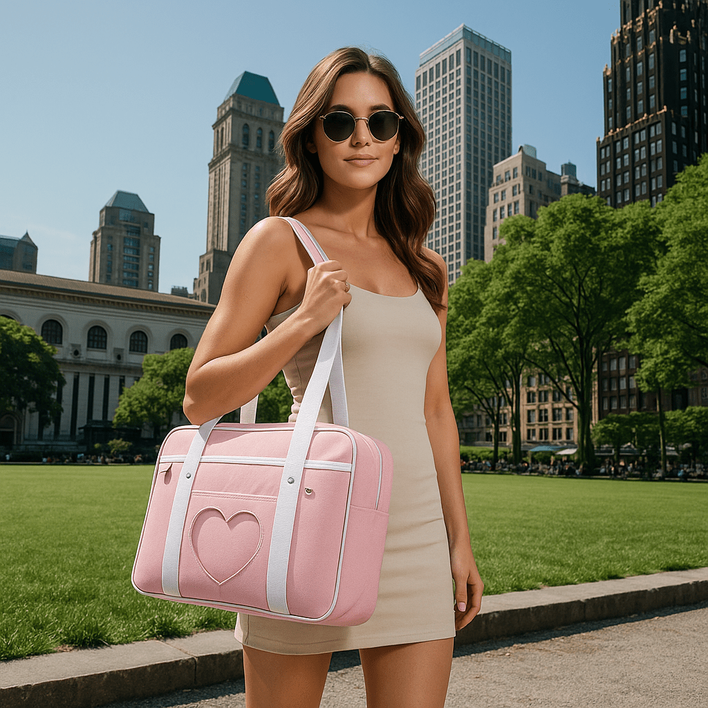Creative Travel Handbag - JK Uniform Shoulder Bag - SensorySoftShop