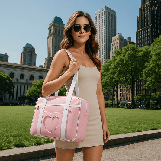 Creative Travel Handbag - JK Uniform Shoulder Bag - SensorySoftShop