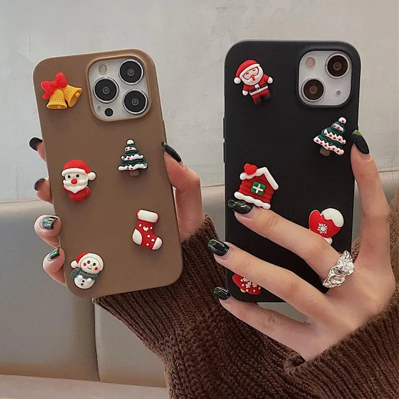 3D Christmas iphone Case