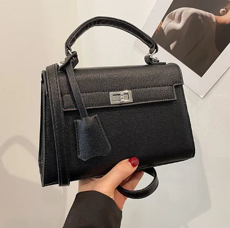 Designer Classic Leather Crossbody Bag – Timeless Style, Everyday Glam - SensorySoft