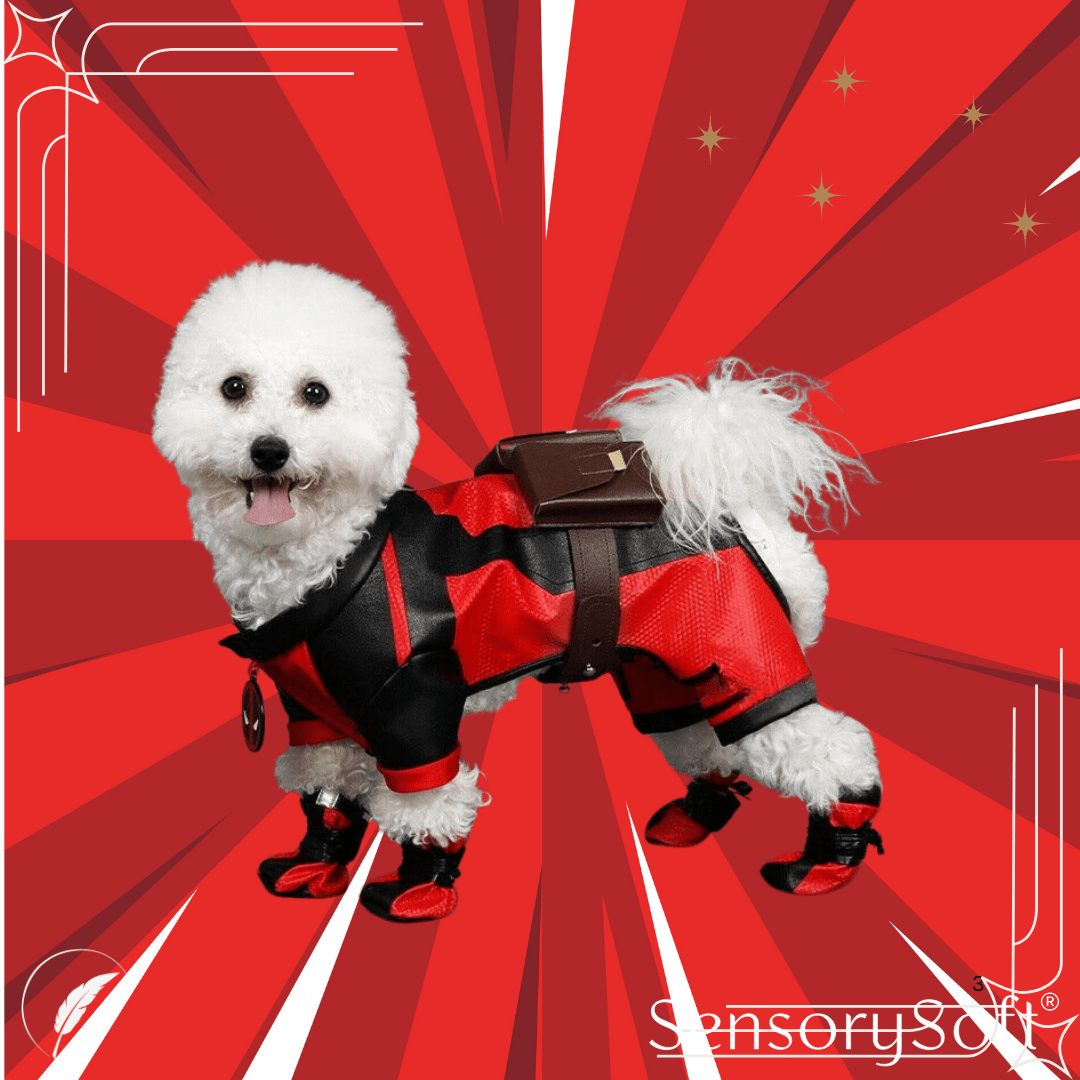Doggy Deadpool Costume – Unleash the Superhero Within! - SensorySoft