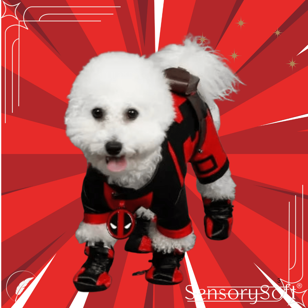 Doggy Deadpool Costume – Unleash the Superhero Within! - SensorySoft