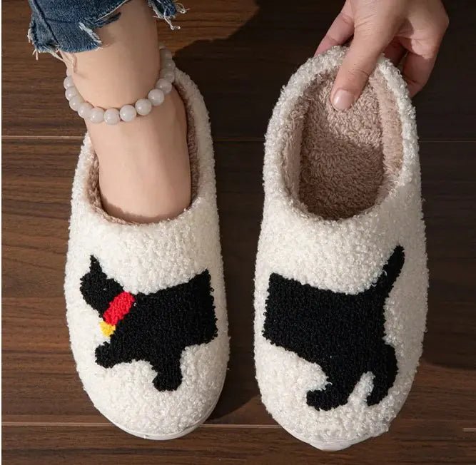 Double Fight Cartoon Cotton Slippers - SensorySoft