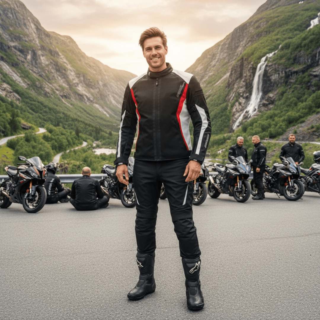 DUHAN Motorcycle Riding Jacket for Bikers - SensorySoftShop