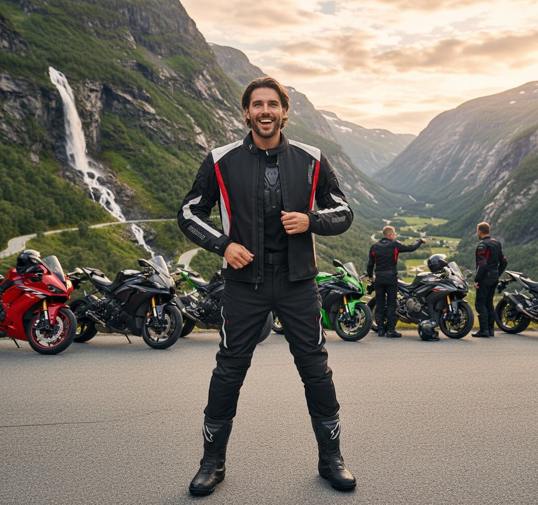 DUHAN Motorcycle Riding Jacket for Bikers - SensorySoftShop