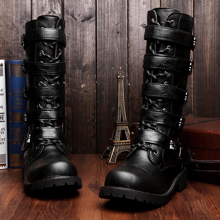 Men's High-Top Boots - Martin Boots