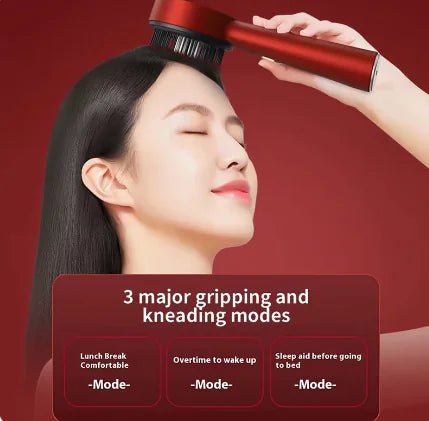 Electric Handheld Scalp Massager Brush - SensorySoftShop