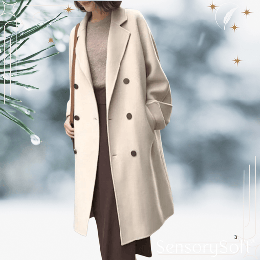 Ever Warm Woolen Coat Jacket - SensorySoft