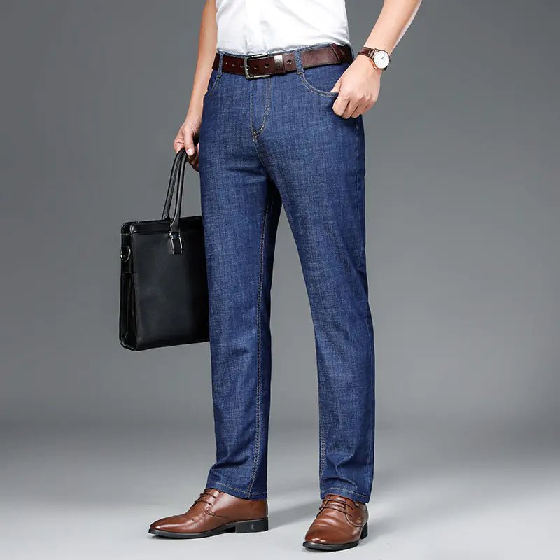 Fashion Casual Straight Leg Pants for Young Men - SensorySoftShop