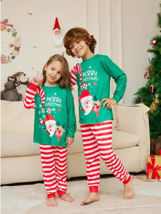 Festive Santa Family Sleepwear Set - SensorySoftShop