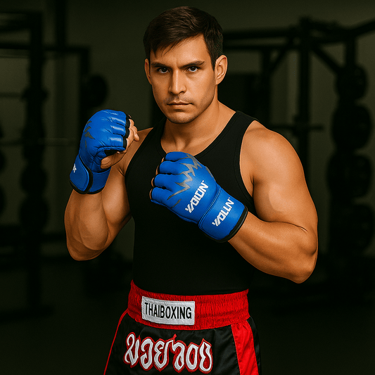Fighting and MMA Training Half - Finger Boxing Gloves - SensorySoft