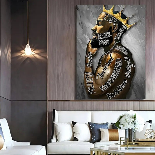 Fighting Champion Canvas Art for Living Room & Bedroom - SensorySoftShop