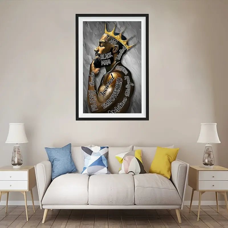 Fighting Champion Canvas Art for Living Room & Bedroom - SensorySoftShop