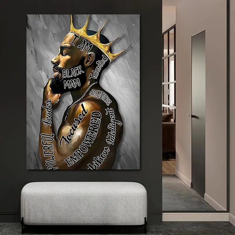 Fighting Champion Canvas Art for Living Room & Bedroom - SensorySoftShop