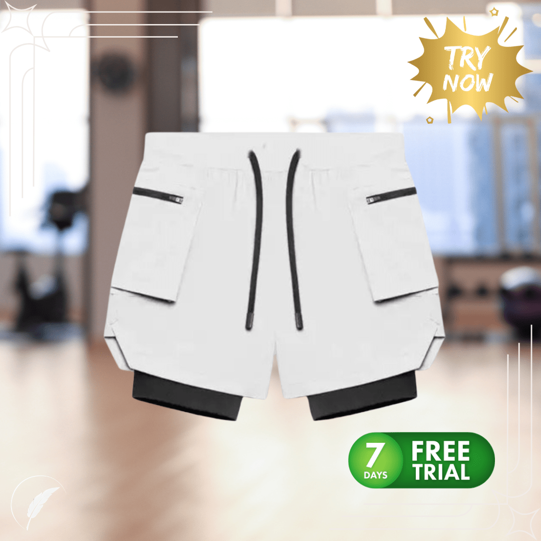 Fitness Cargo Shorts Set - SensorySoftShop
