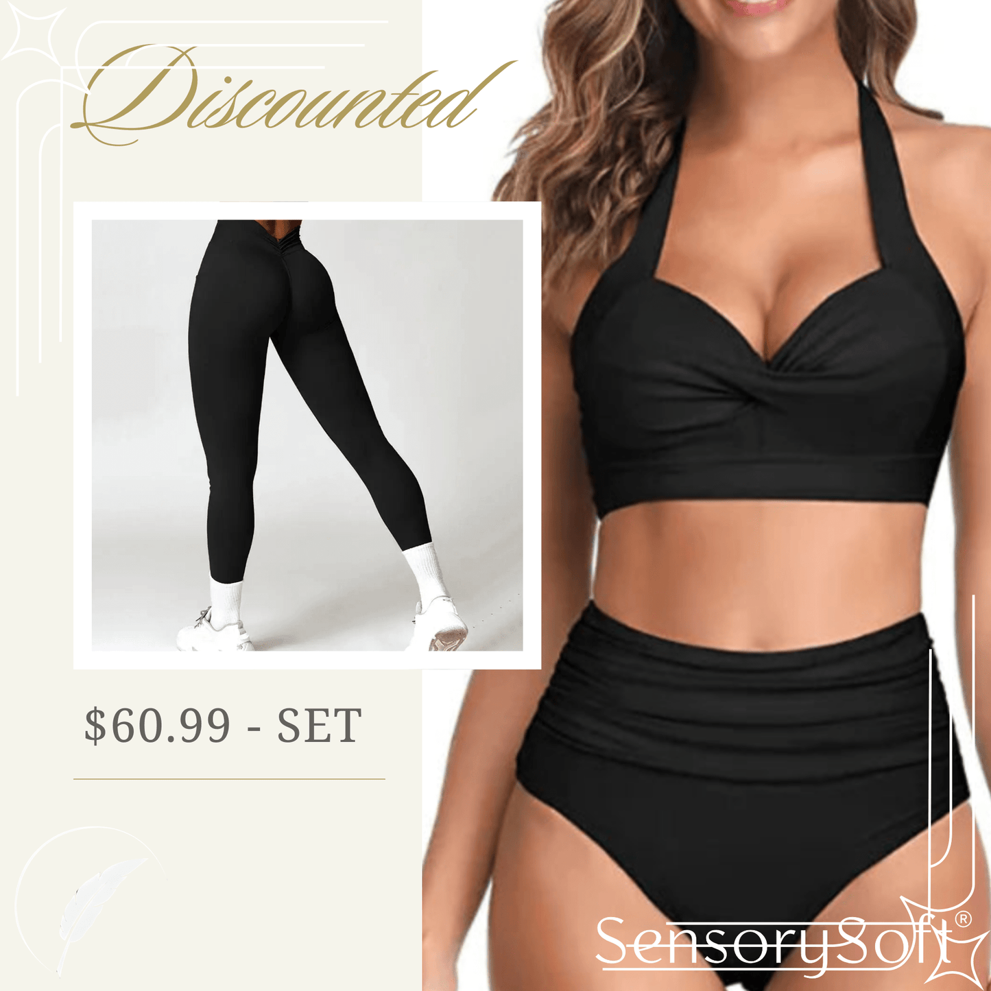 Fitness Push Up Leggings - SensorySoftShop