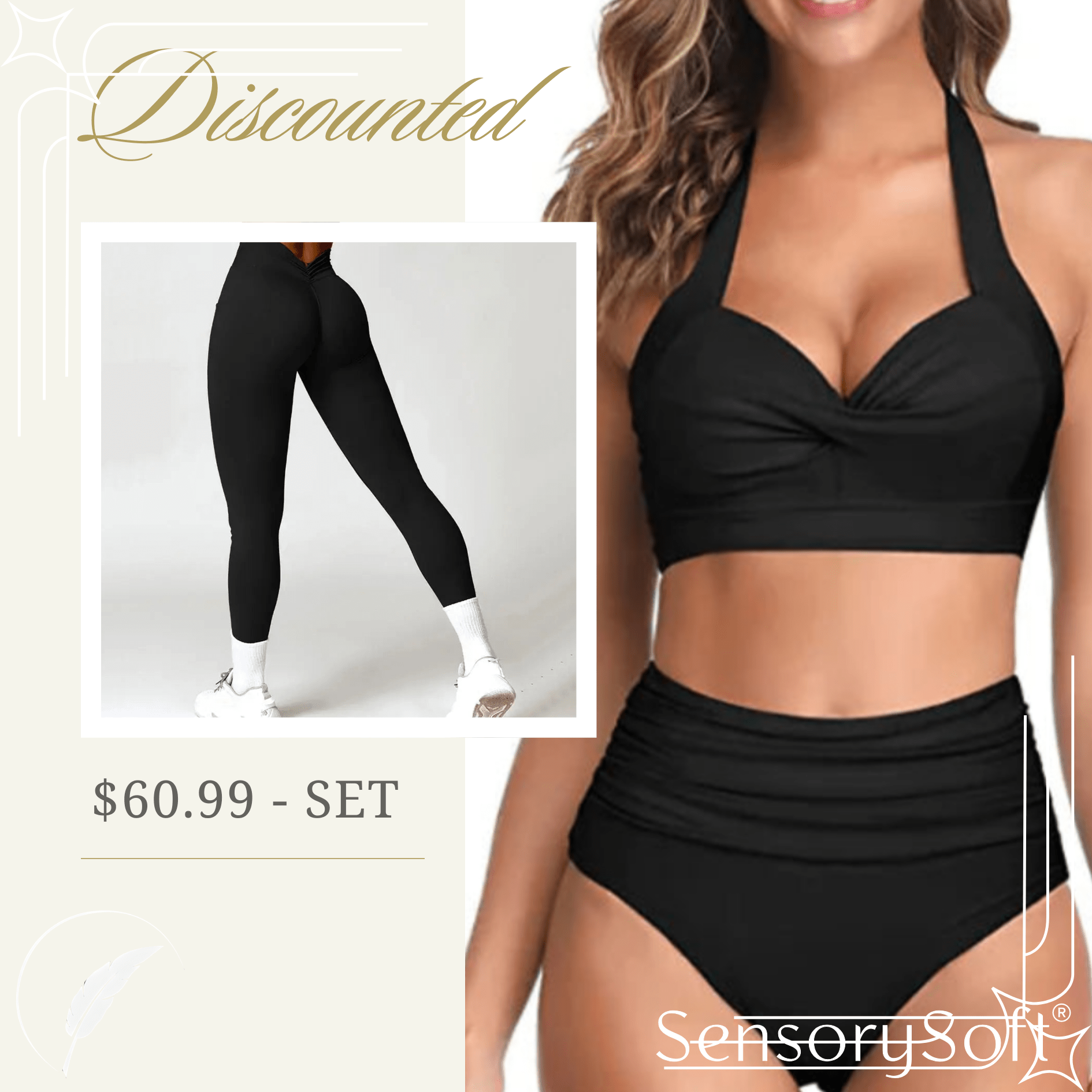 Fitness Push Up Leggings - SensorySoftShop