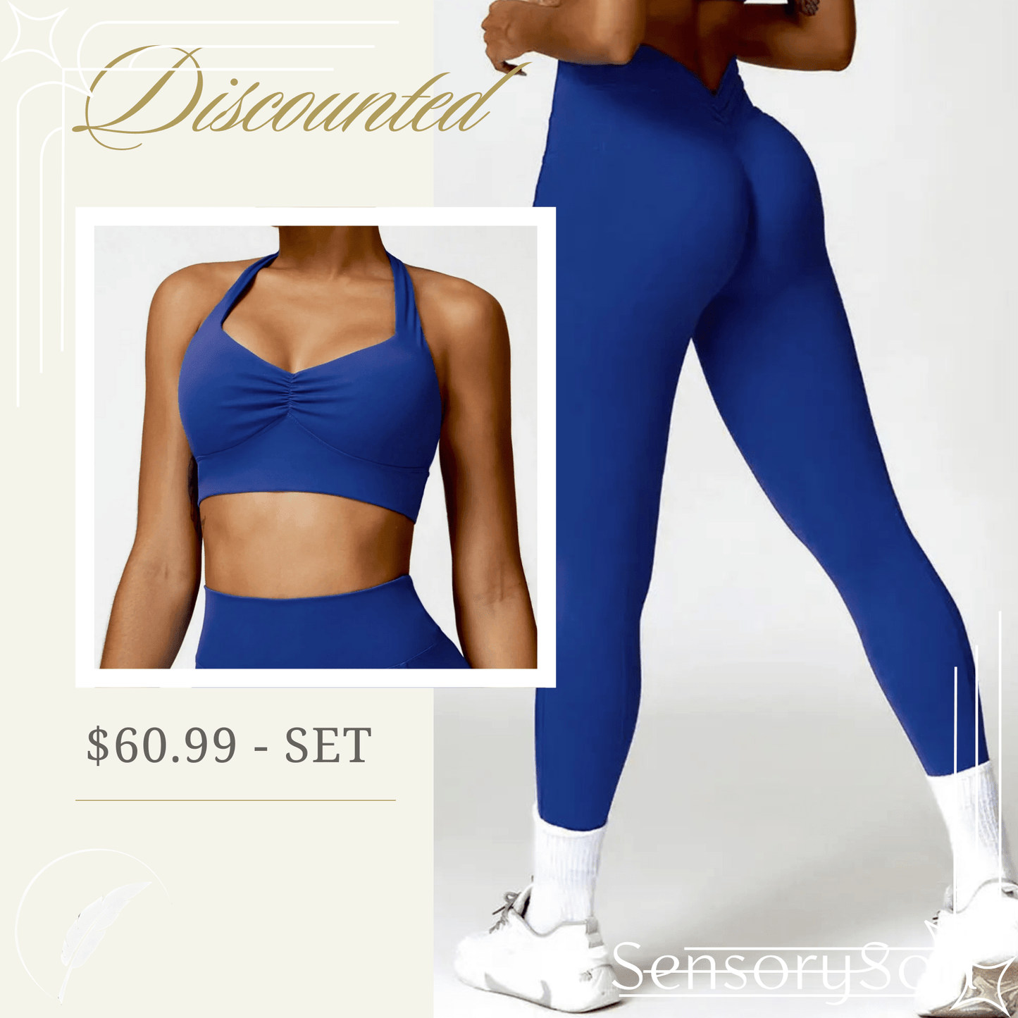 Fitness Push Up Leggings - SensorySoftShop