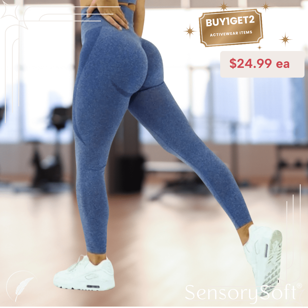Fitness Push Up Yoga Pants - SensorySoftShop