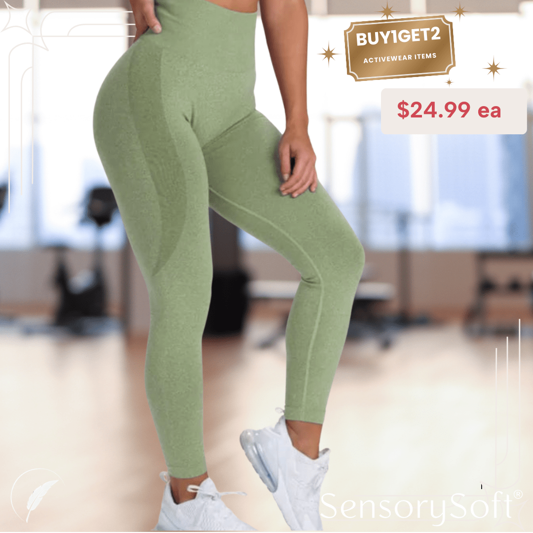 Fitness Push Up Yoga Pants - SensorySoftShop