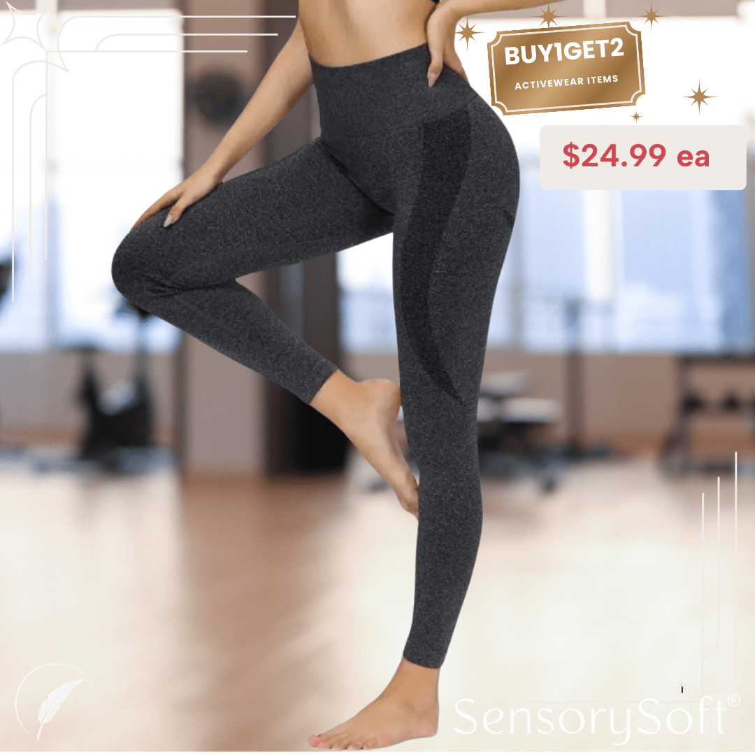 Fitness Push Up Yoga Pants - SensorySoftShop