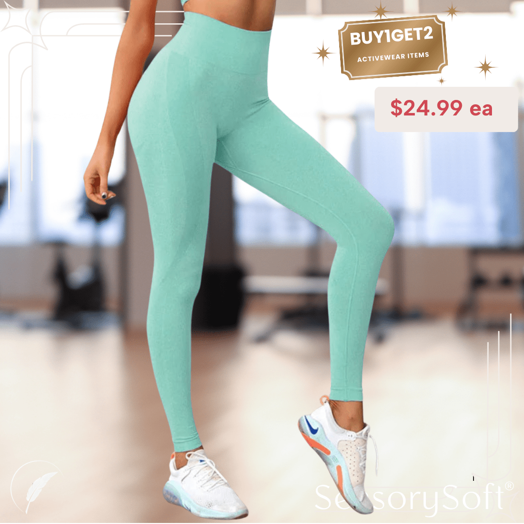 Fitness Push Up Yoga Pants - SensorySoftShop