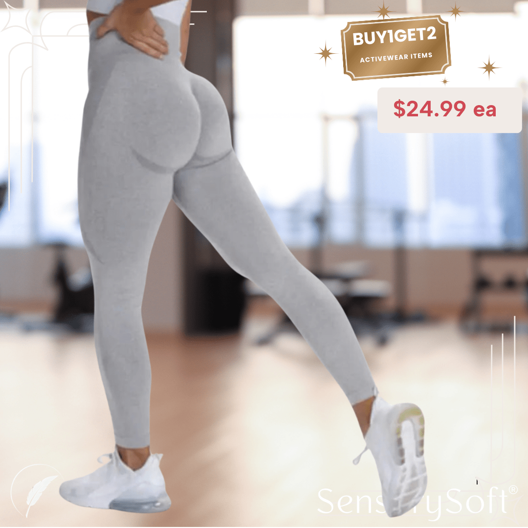 Fitness Push Up Yoga Pants - SensorySoftShop