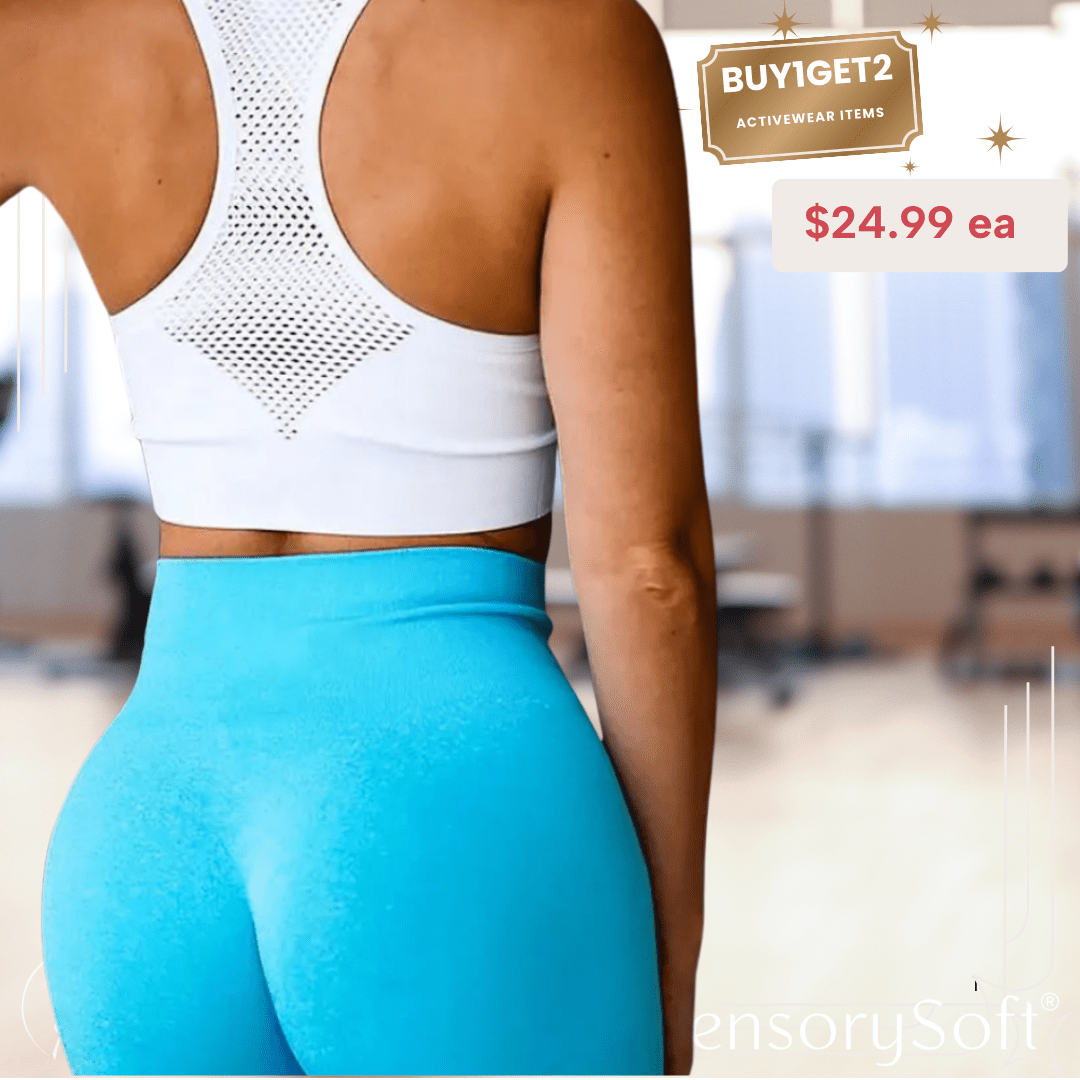 Fitness Push Up Yoga Pants - SensorySoftShop