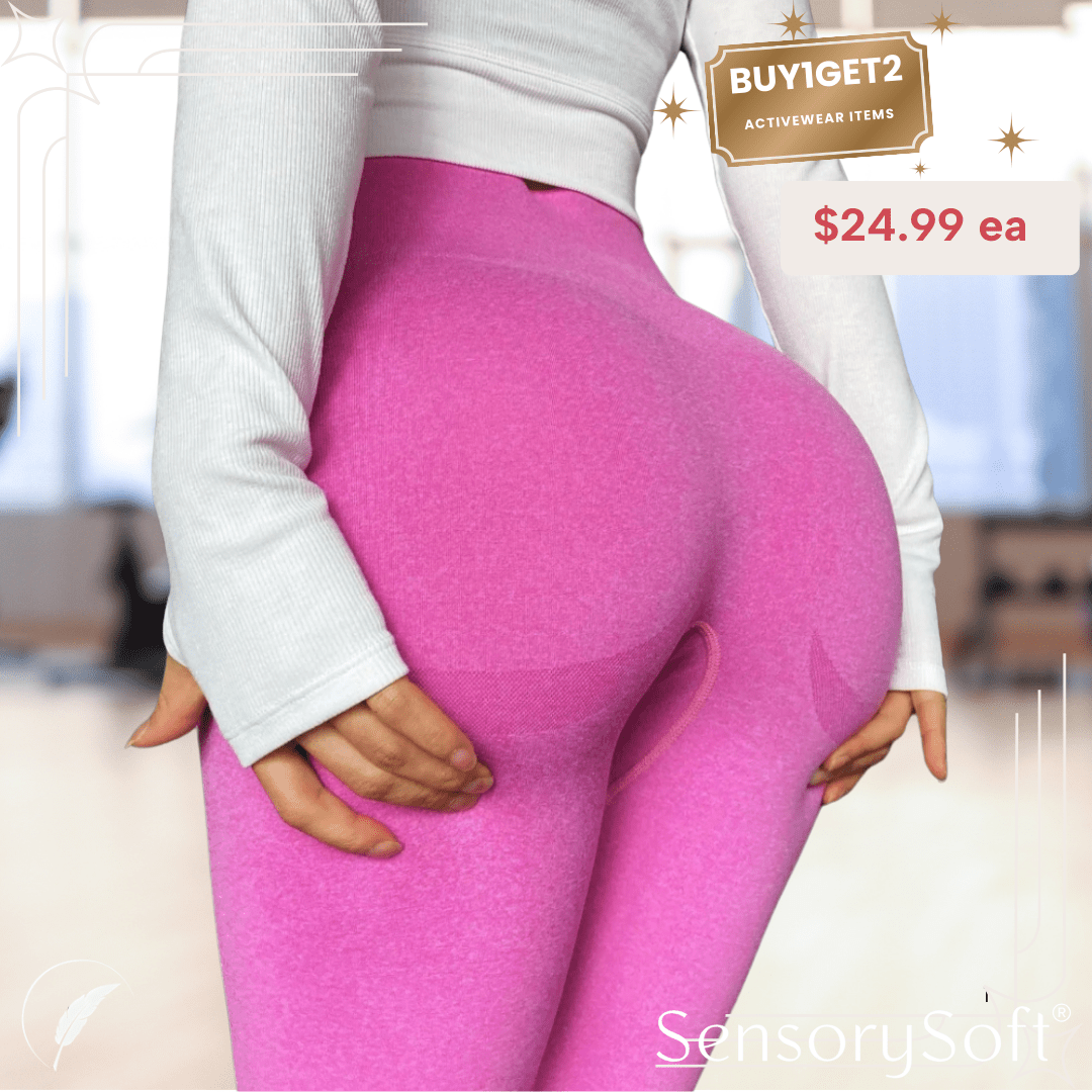 Fitness Push Up Yoga Pants - SensorySoftShop