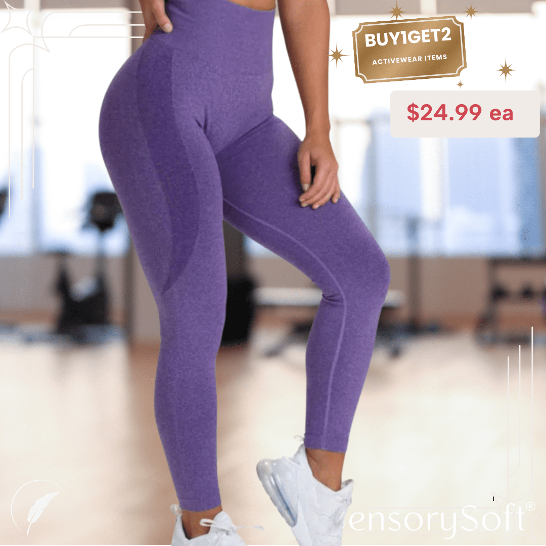 Fitness Push Up Yoga Pants - SensorySoftShop