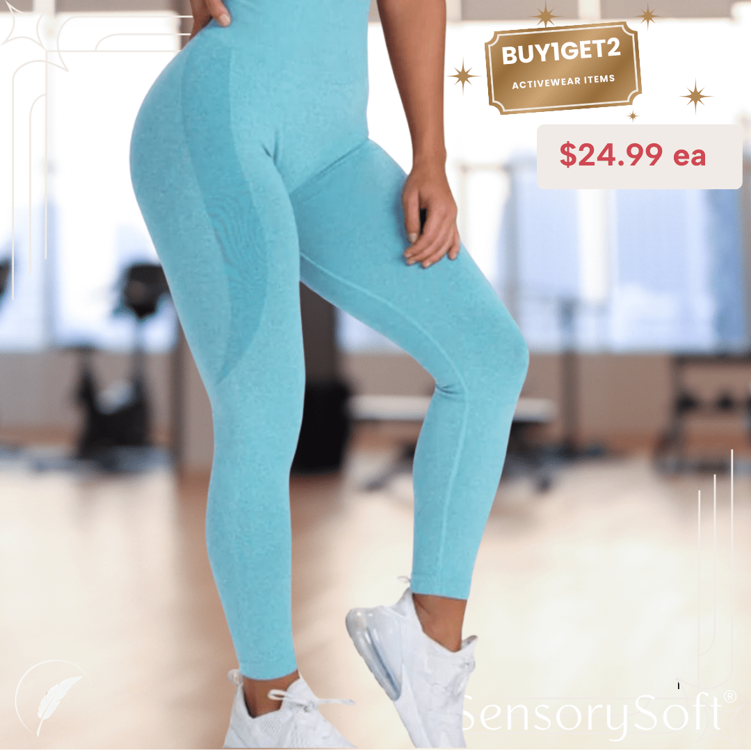 Fitness Push Up Yoga Pants - SensorySoftShop