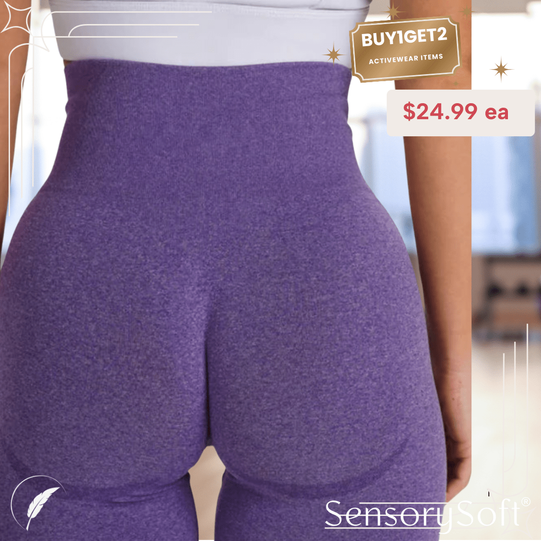 Fitness Push Up Yoga Pants - SensorySoftShop