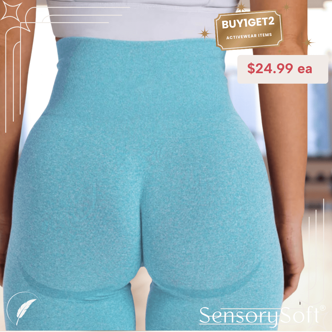 Fitness Push Up Yoga Pants - SensorySoftShop