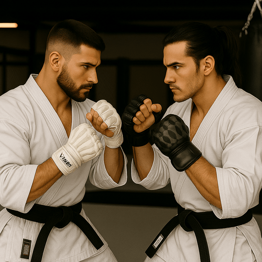 Five Dragon Half - Finger Boxing Gloves for MMA Training - SensorySoft