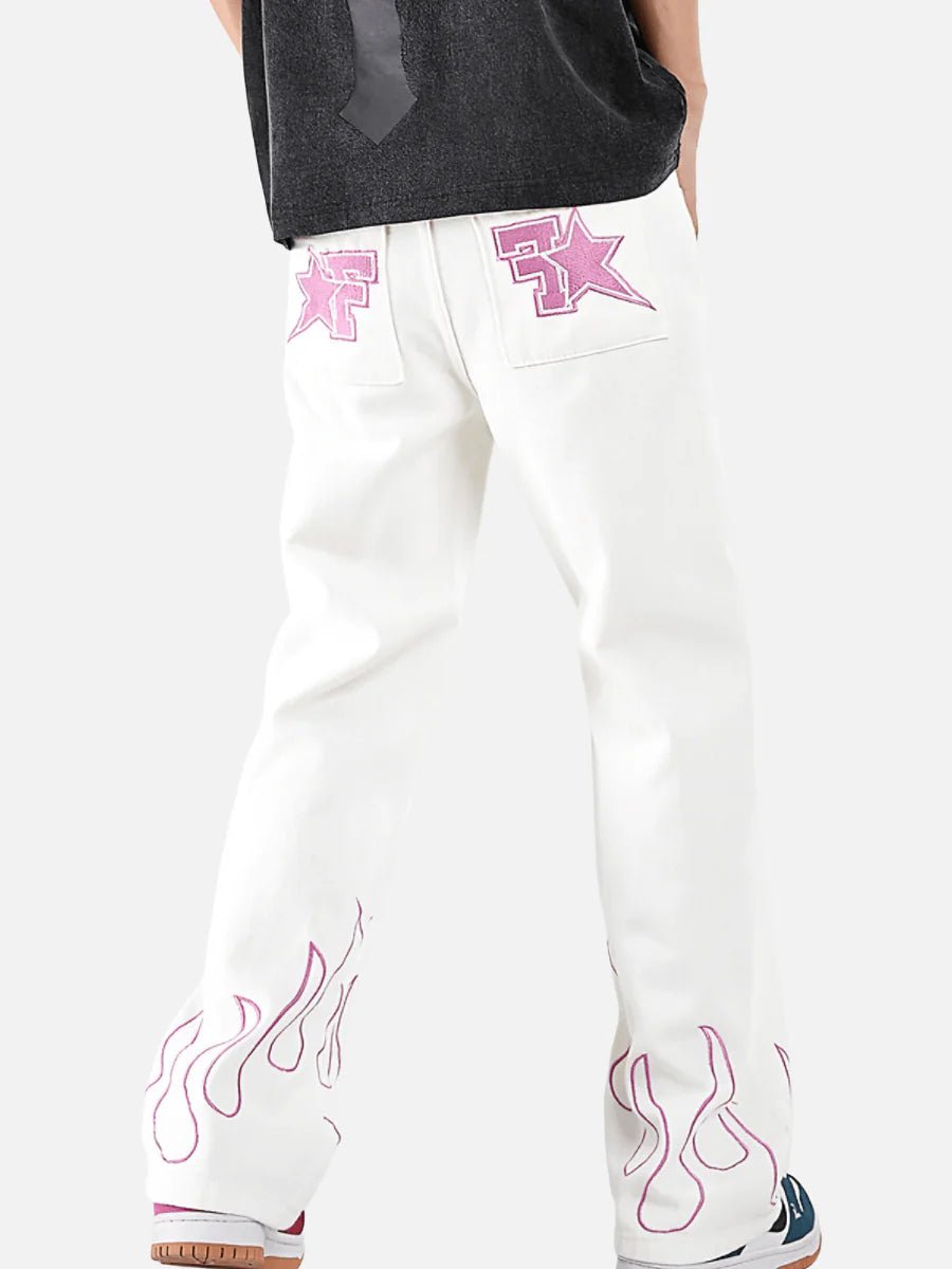 Flame Star Jeans – Bold Style, Unmatched Comfort. - SensorySoft