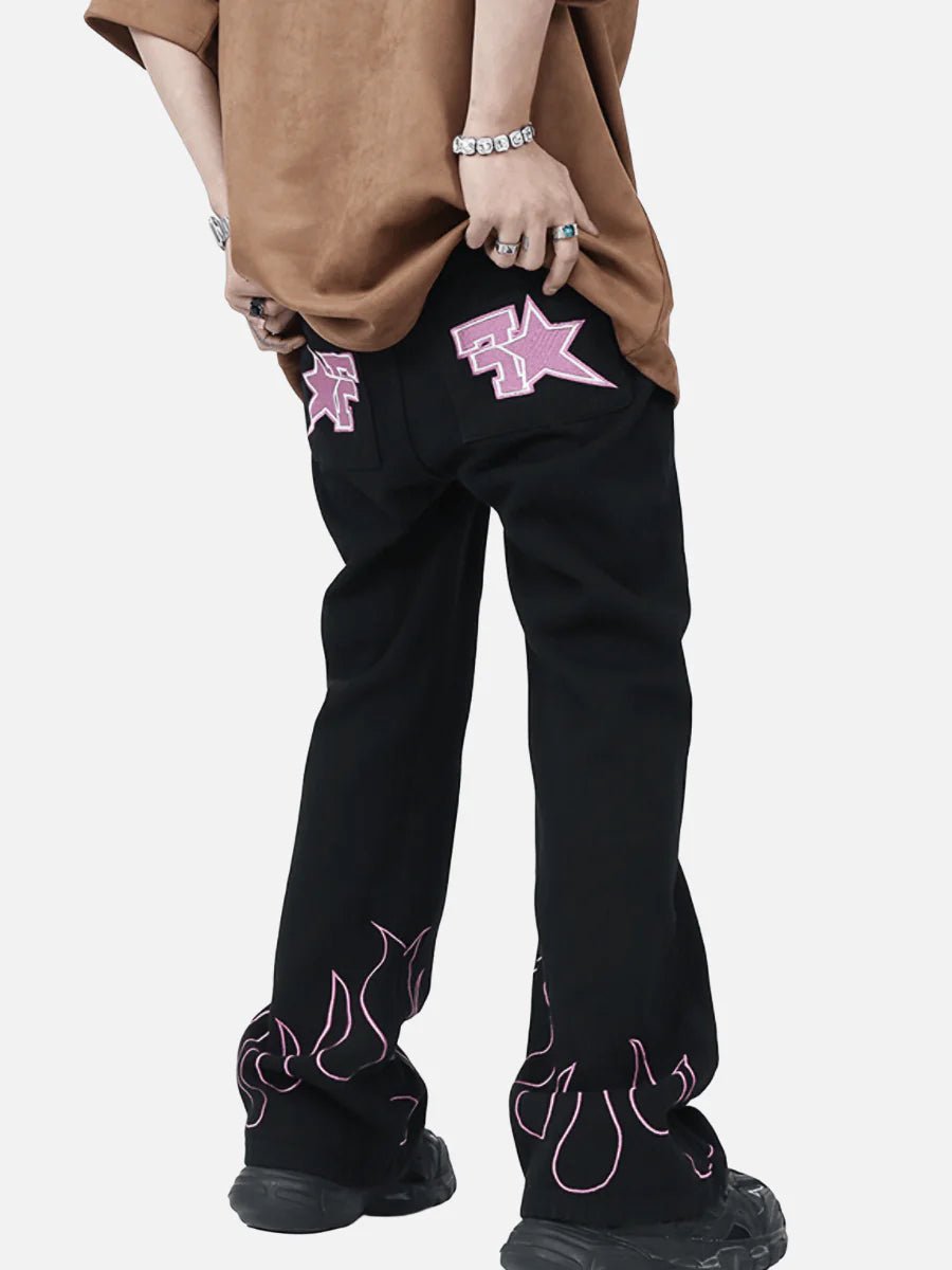 Flame Star Jeans – Bold Style, Unmatched Comfort. - SensorySoft