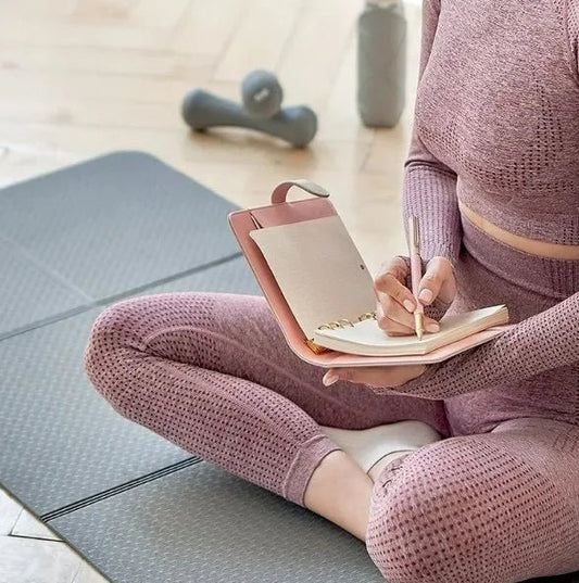 Foldable Thick Travel Yoga Mat - SensorySoft