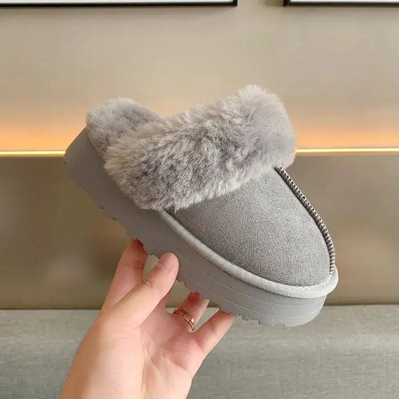 Fur Slippers Women - SensorySoftShop