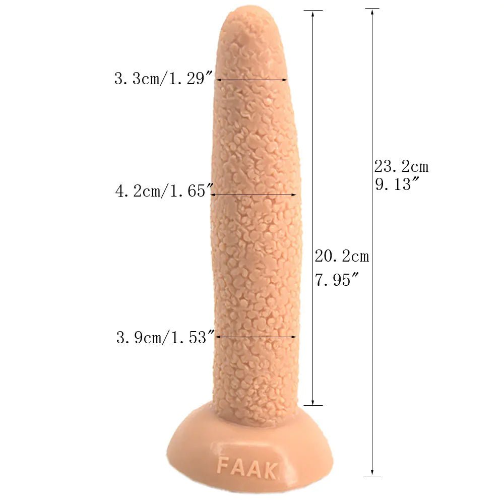 G - Spot Massage Wand and Anal Plug for Women by FAAK - SensorySoftShop