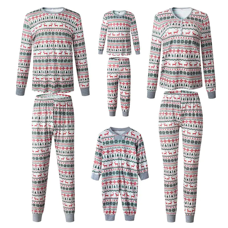 Matching Family Christmas Pajamas Set