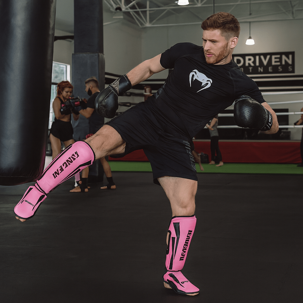 Gingpai Muay Thai Shin Guards for Combat Sports - SensorySoftShop