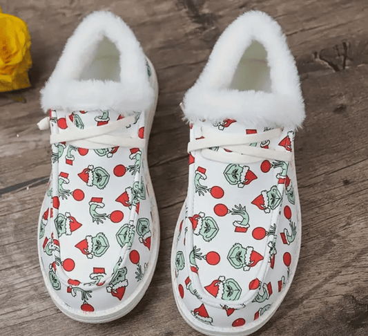 Grinch Christmas Shoes - SensorySoftShop